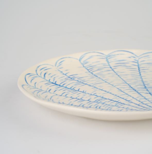 Tallrik blå - 5