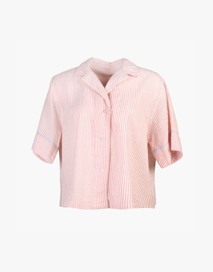 Pyjamasskjorta korall - one size korall - 1