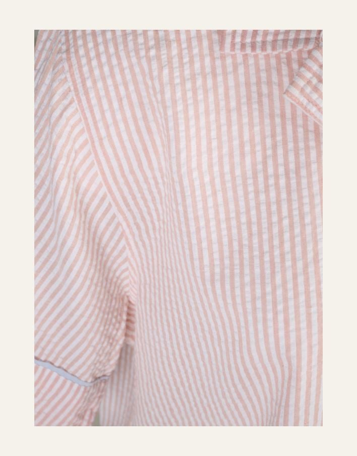 Pyjamasskjorta korall - 5