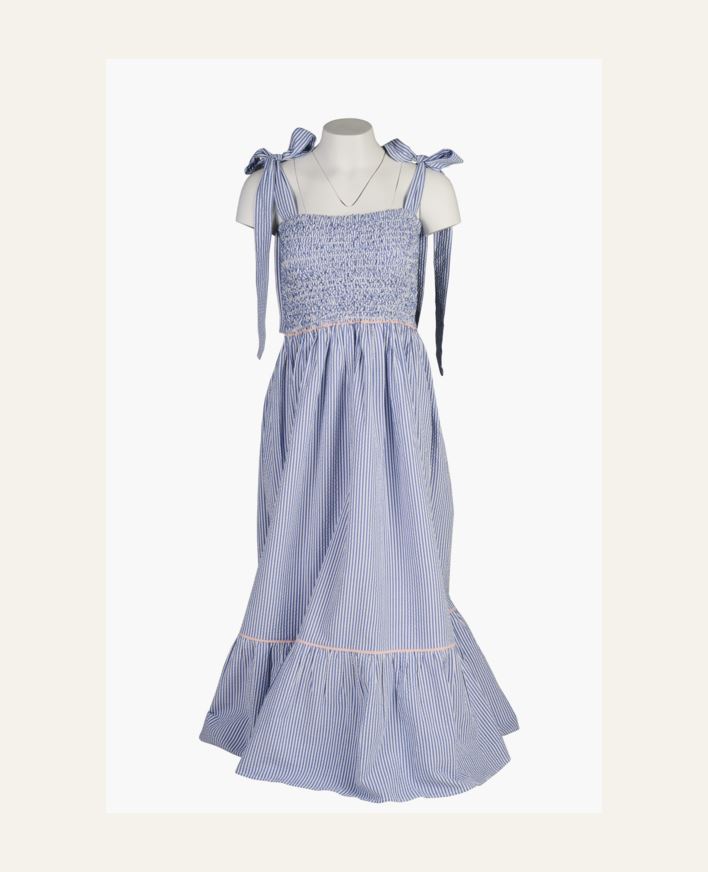 Klänning blå - one size blå - 1