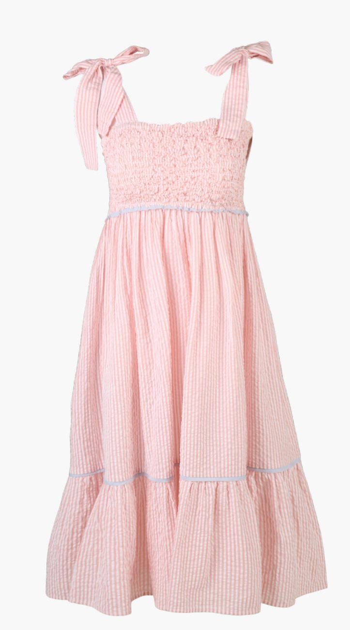 Barnklänning korall - one size korall - 1