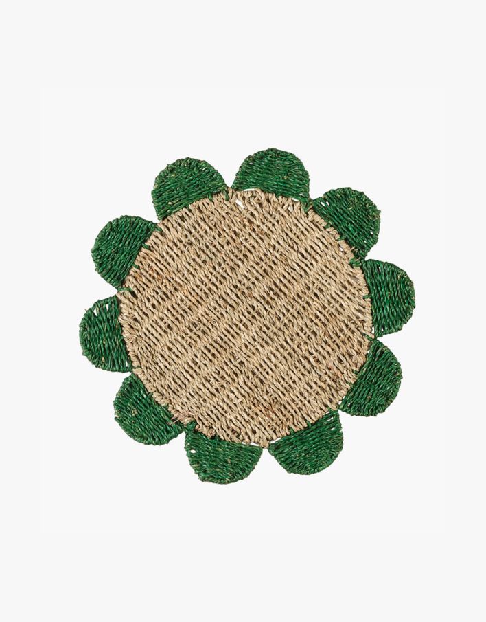 Bordstablett grön - ø38 cm grön - 1