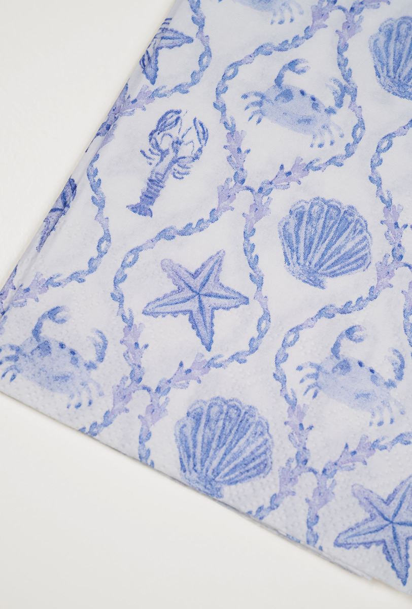 Pappersservetter blå - 2