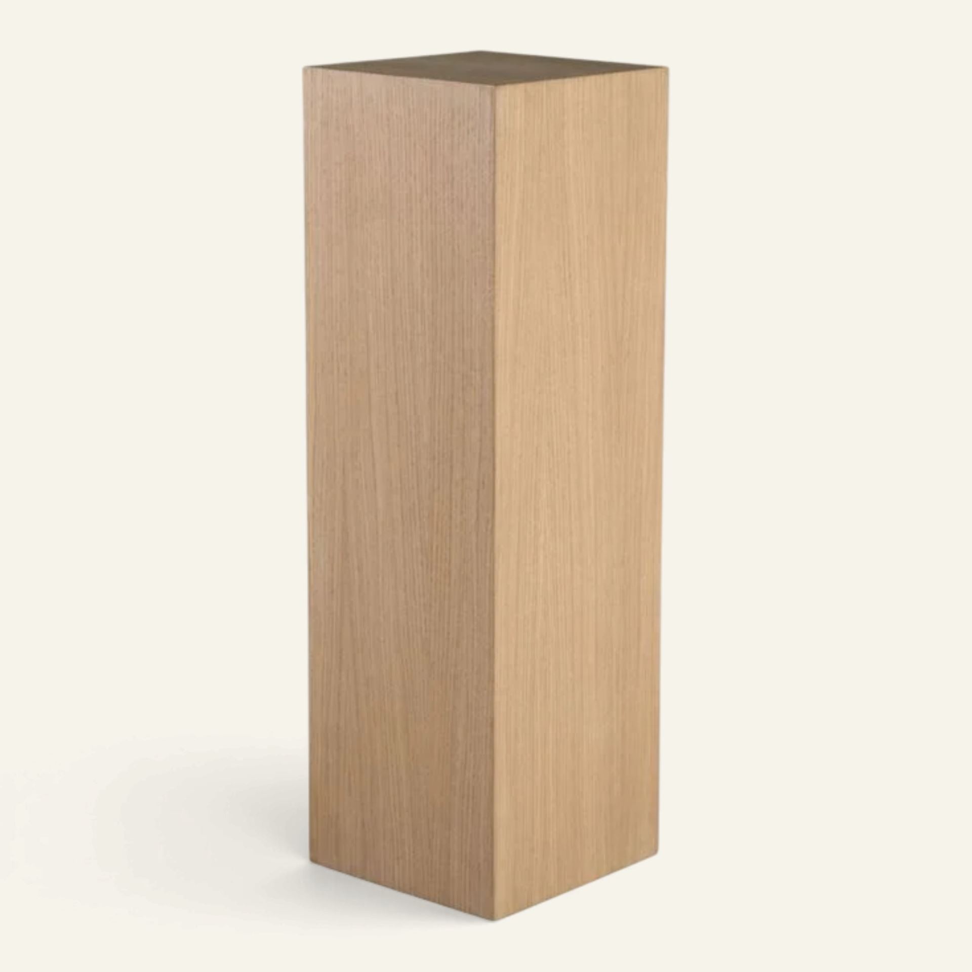 Piedestal natur - 25x25x80 cm natur - 1