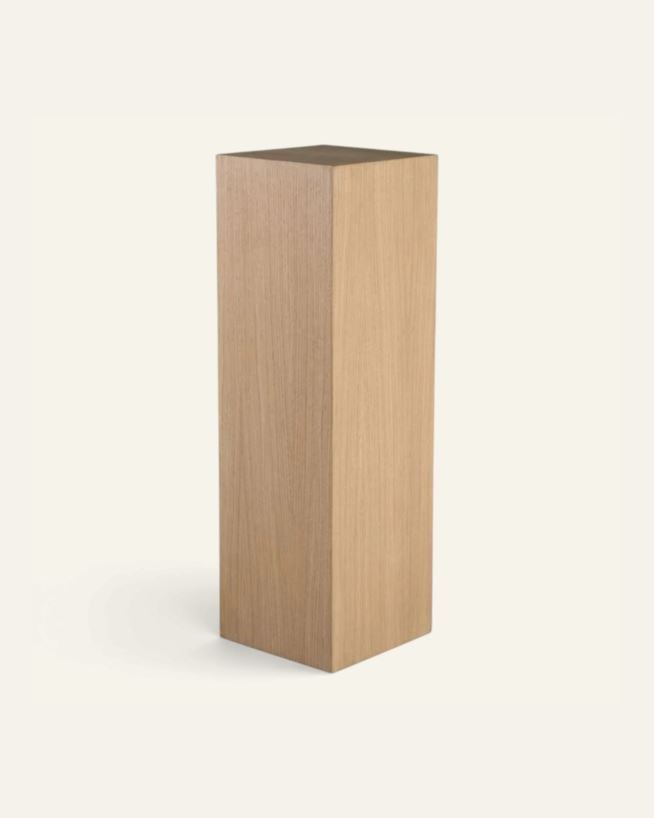 Piedestal natur - 25x25x80 cm natur - 1