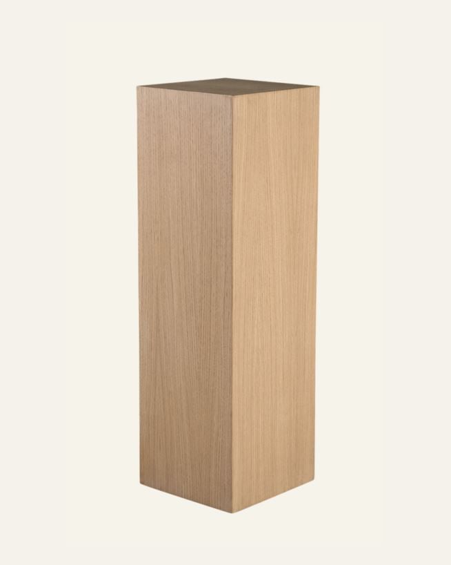 Piedestal natur - 25x25x80 cm natur - 1