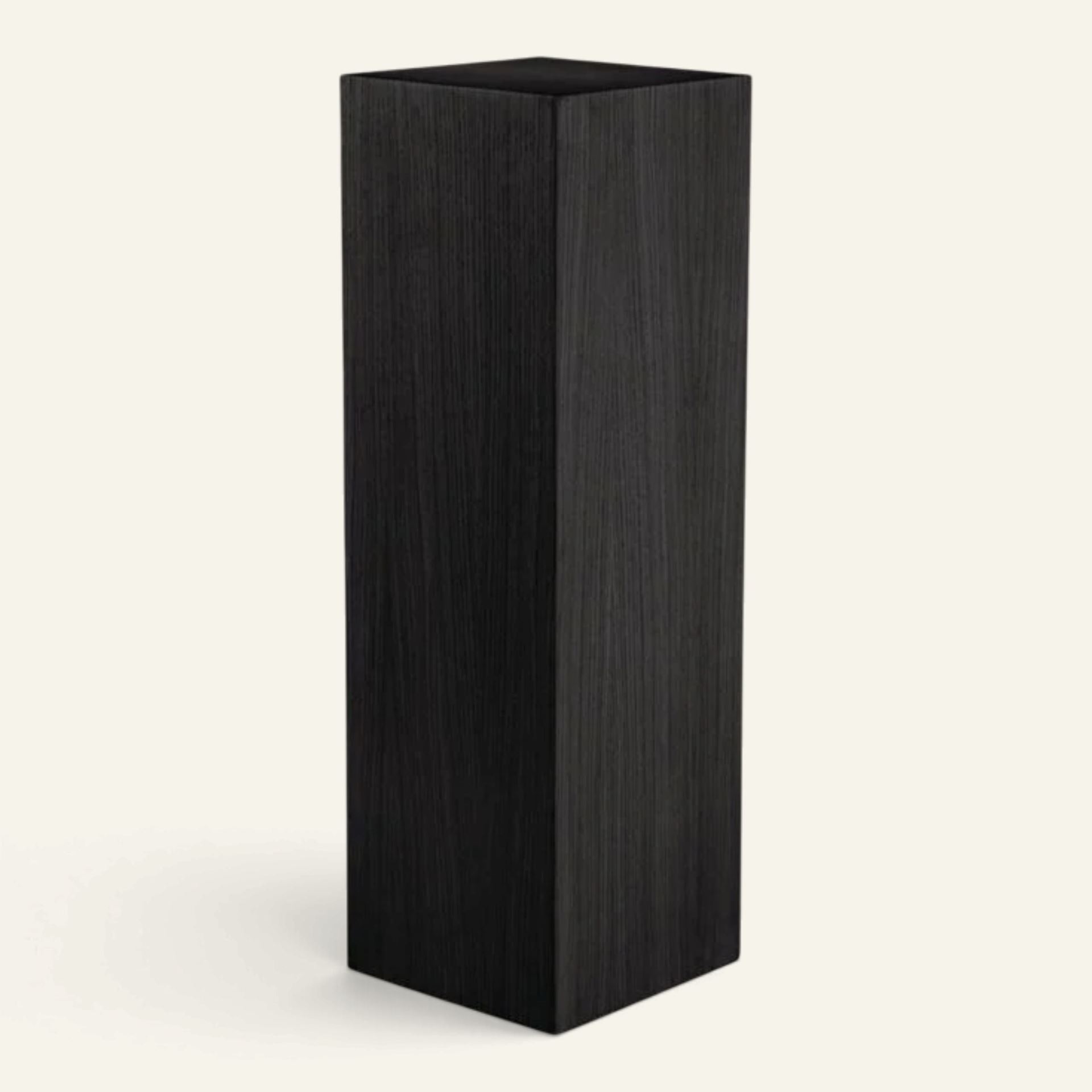 Piedestal svart - 25x25x80 cm svart - 1