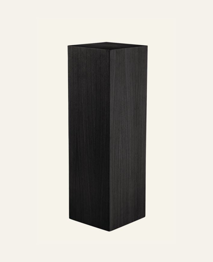 Piedestal svart - 25x25x80 cm svart - 1