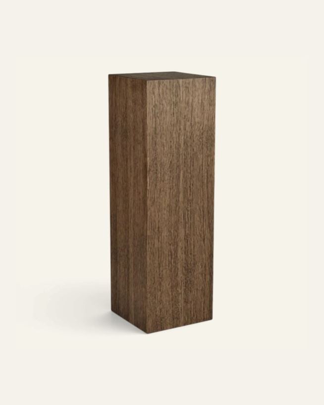 Piedestal brun - 25x25x80 cm brun - 1