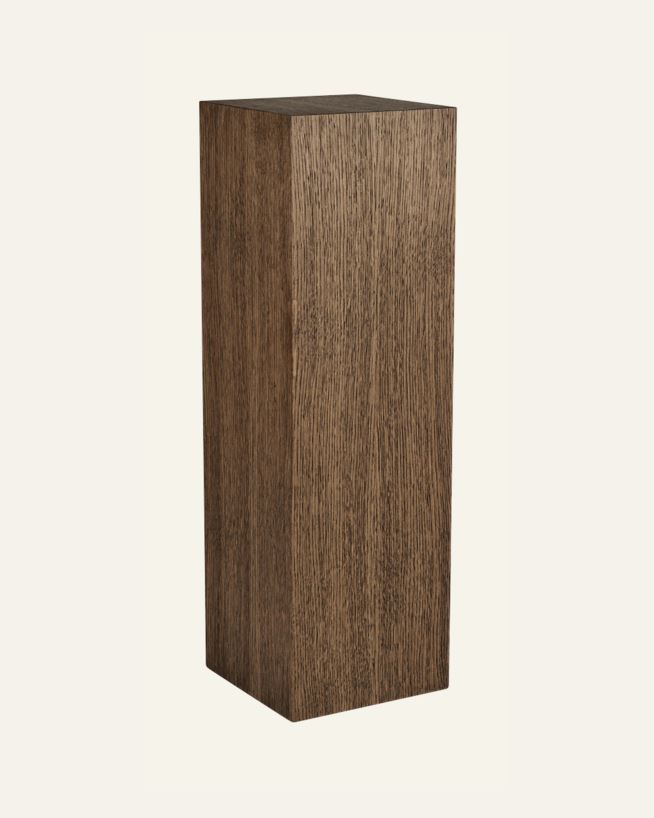 Piedestal brun - 25x25x110 cm brun - 1