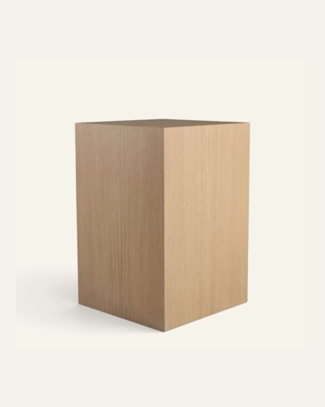Sidobord natur - 45x45x45 cm natur - 1