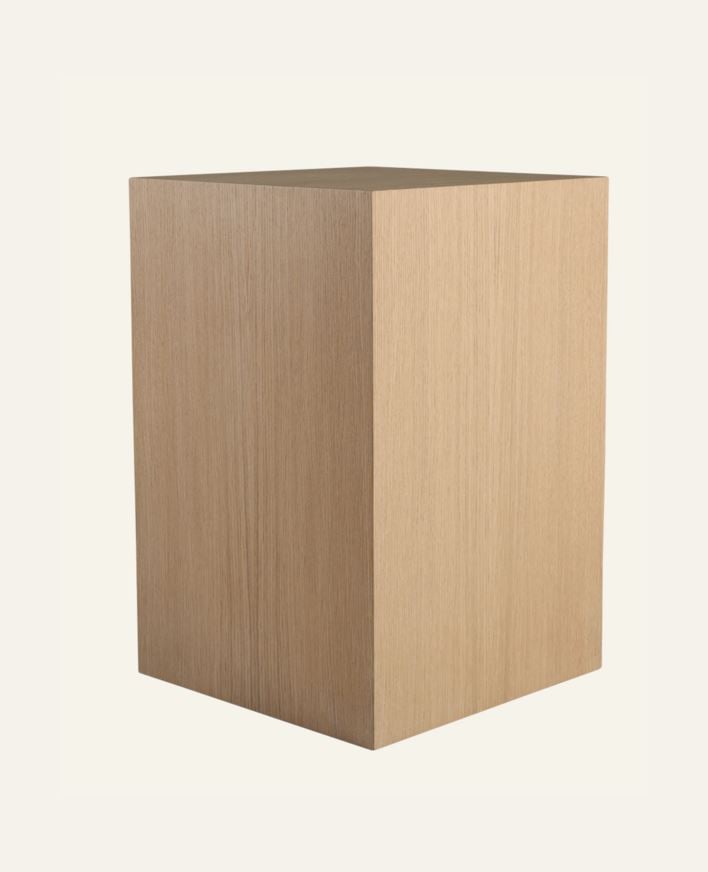 Sidobord natur - 35x35x52 cm natur - 1