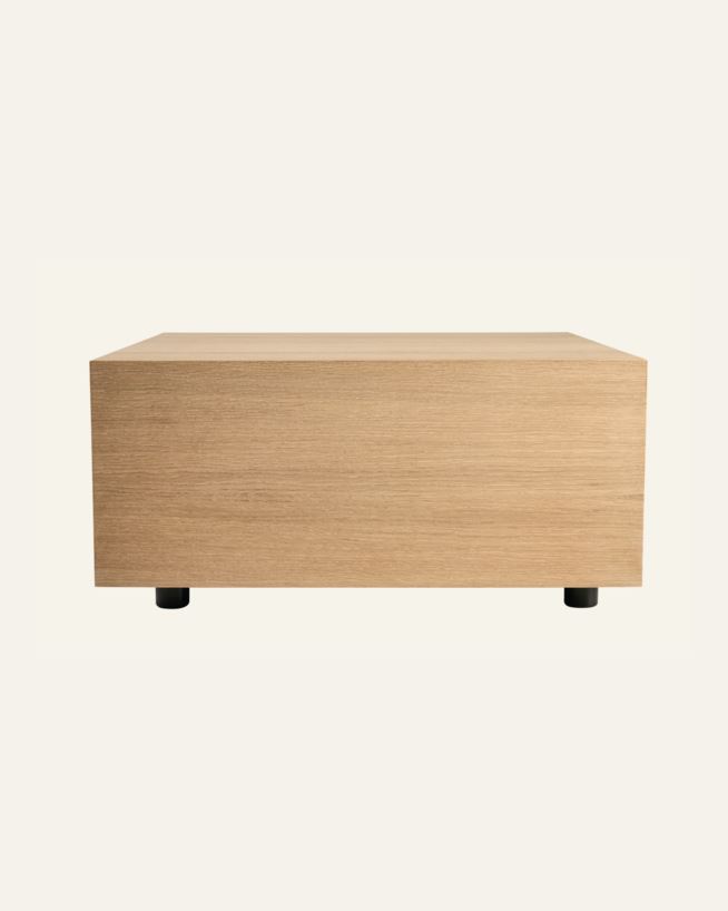Soffbord natur - 75x75x35 cm natur - 1
