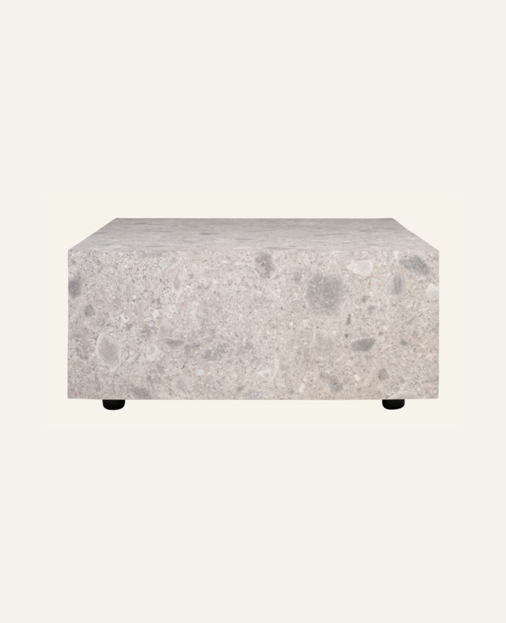Soffbord multi/grå - 70x110x40 cm multi/grå - 1