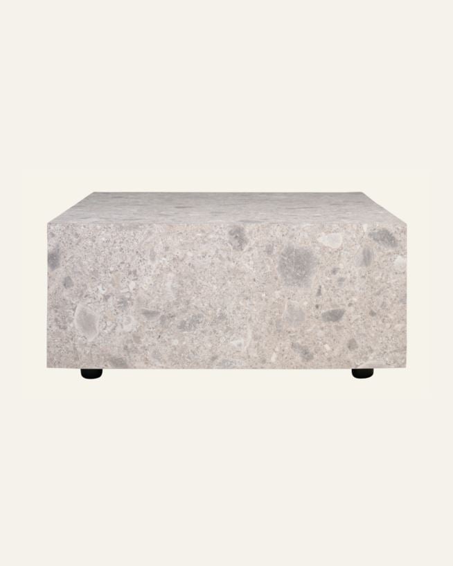 Soffbord multi/grå - 70x110x40 cm multi/grå - 1