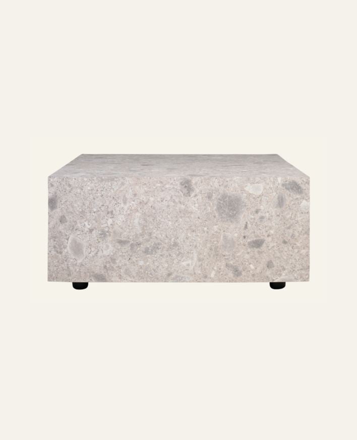 Soffbord multi/grå - 70x110x40 cm multi/grå - 1