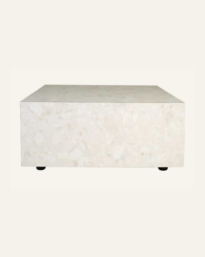 Soffbord multi/beige - 75x75x35 cm multi/beige - 1