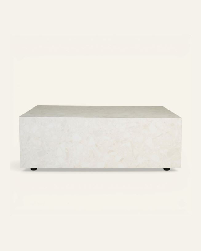 Soffbord multi/beige - 75x75x35 cm multi/beige - 1