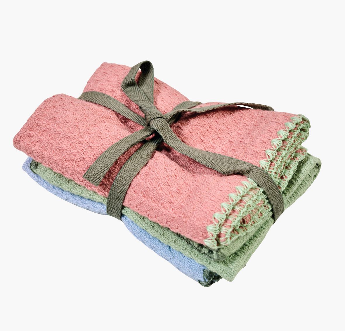 Handduk, 3-pack multi - 25x25 cm multi - 1