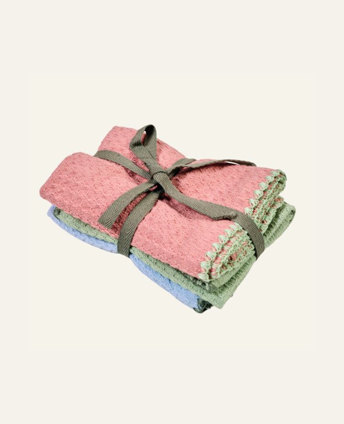 Handduk, 3-pack multi - 25x25 cm multi - 1