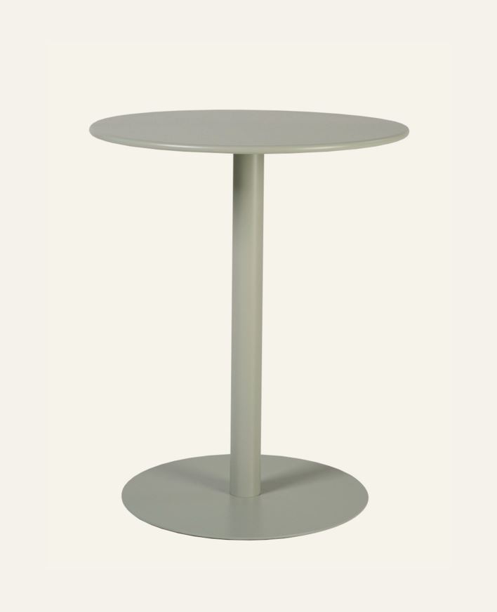 Trädgårdsbord grågön - 73 cm ø60 grågön - 1