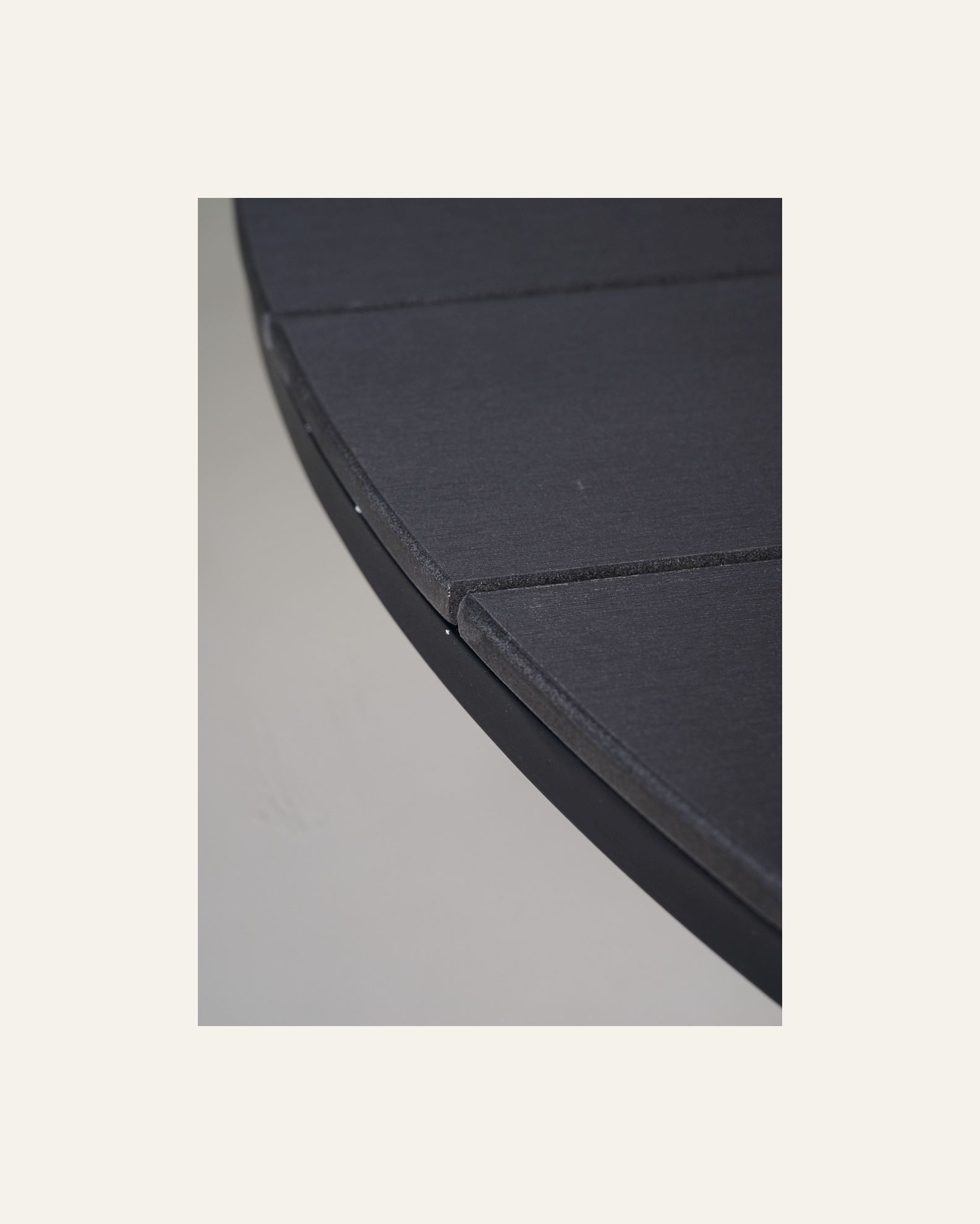 Trädgårdsbord svart - 3