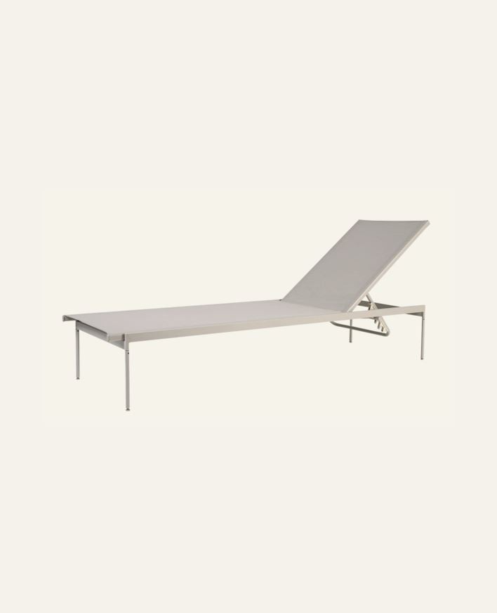 Solsäng taupe - 58,5x196x30 cm taupe - 1