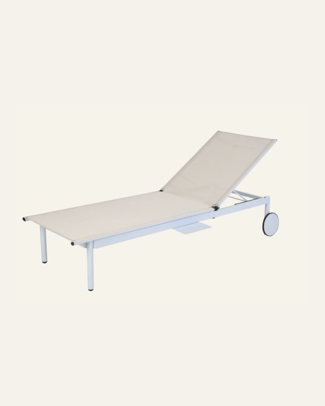 Solsäng ljusblå - 69x198x35 cm ljusblå - 1