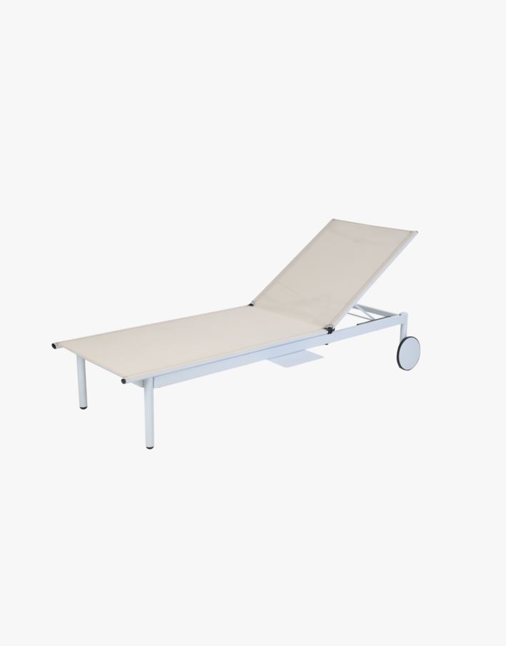 Solsäng ljusblå - 69x198x35 cm ljusblå - 1