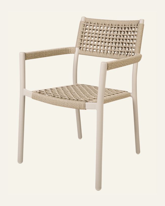 Stol beige - 57x60x83,5 cm beige - 1