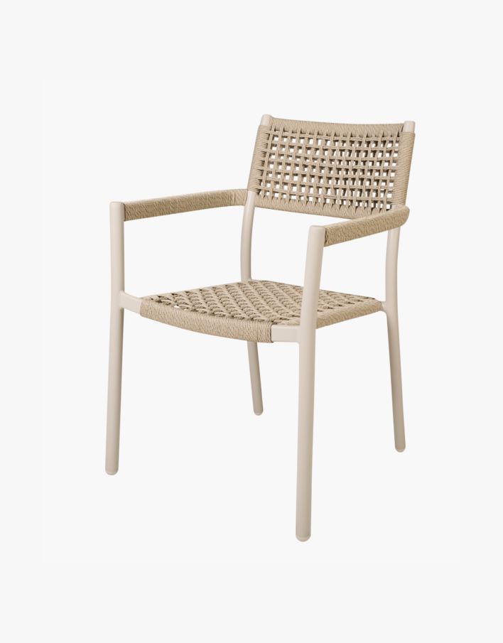 Stol beige - 57x60x83,5 cm beige - 1