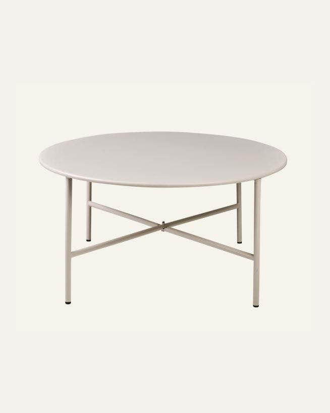 Trädgårdsbord beige - 35 cm ø70 beige - 1