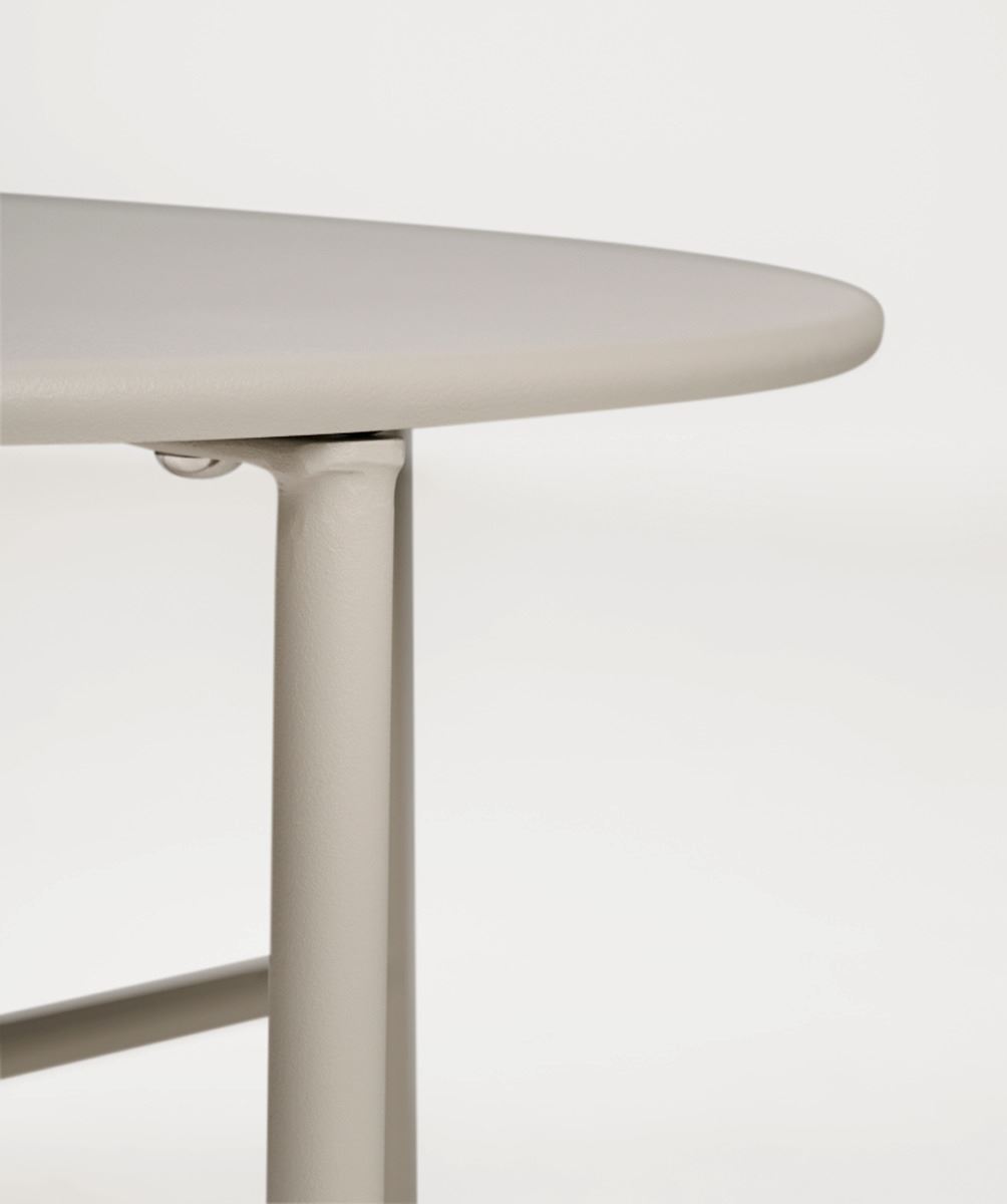 Trädgårdsbord beige - 6