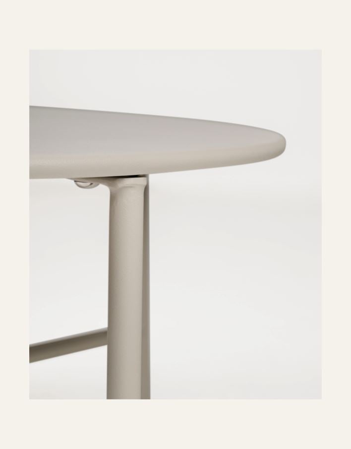 Trädgårdsbord beige - 6