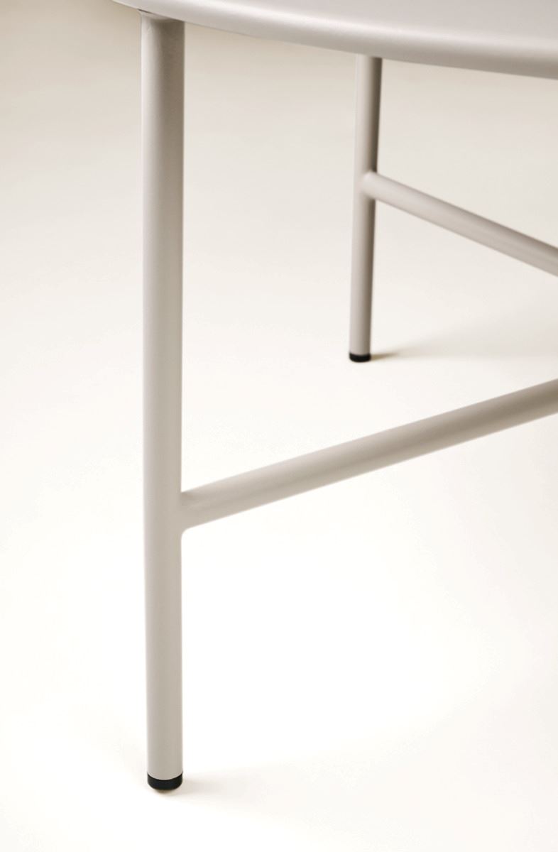 Trädgårdsbord beige - 4