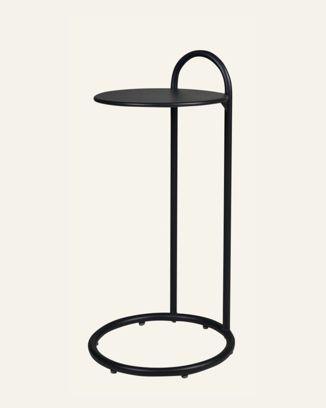 Sidobord svart - 72,5 cm ø35,8 svart - 1