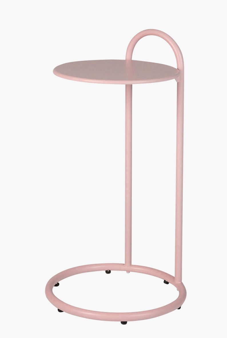 Sidobord puderrosa - 72,5 cm ø35,8 puderrosa - 1