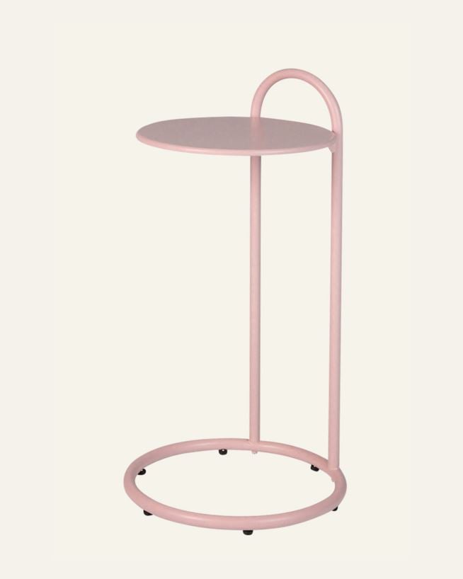 Sidobord puderrosa - 72,5 cm ø35,8 puderrosa - 1