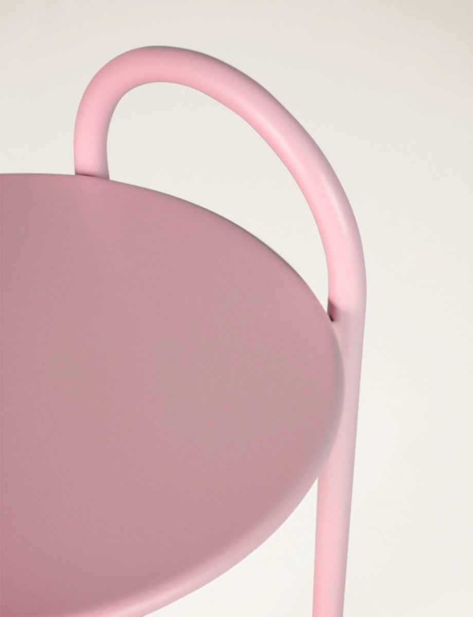 Sidobord puderrosa - 2