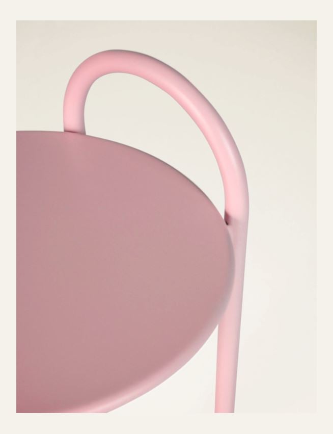 Sidobord puderrosa - 2