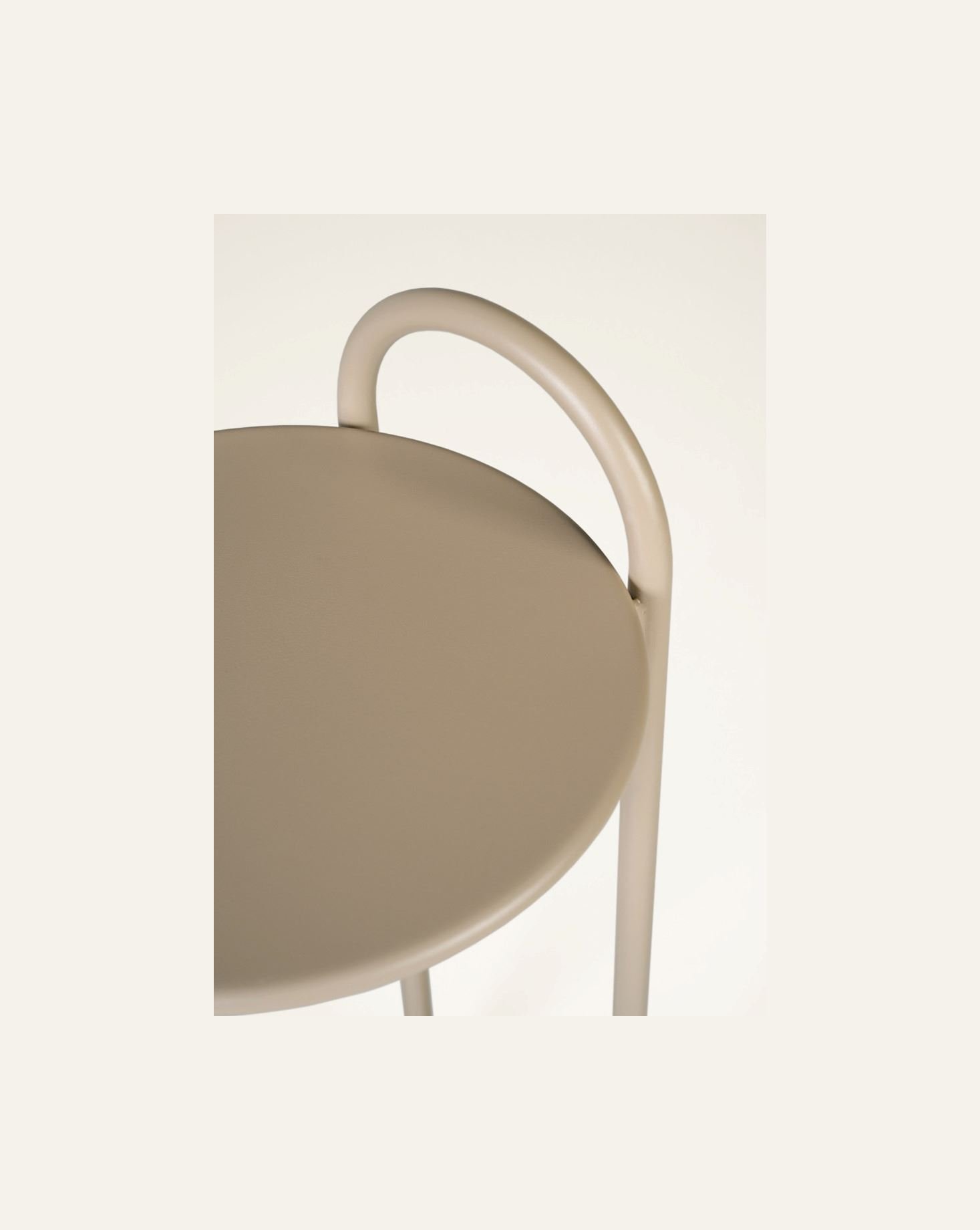 Sidobord mörk beige - 2