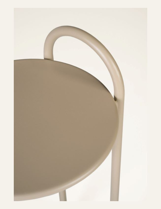 Sidobord mörk beige - 2