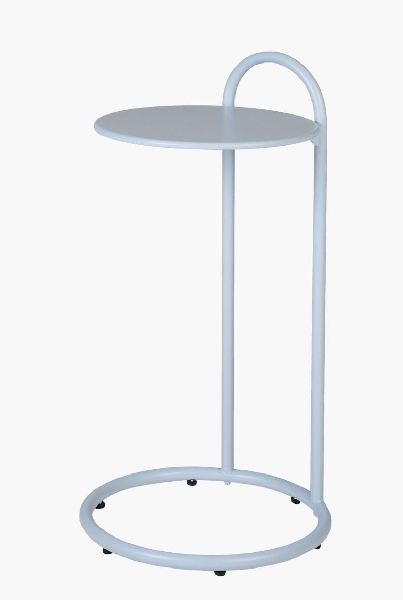 Sidobord gråblå - 72,5 cm ø35,8 gråblå - 1