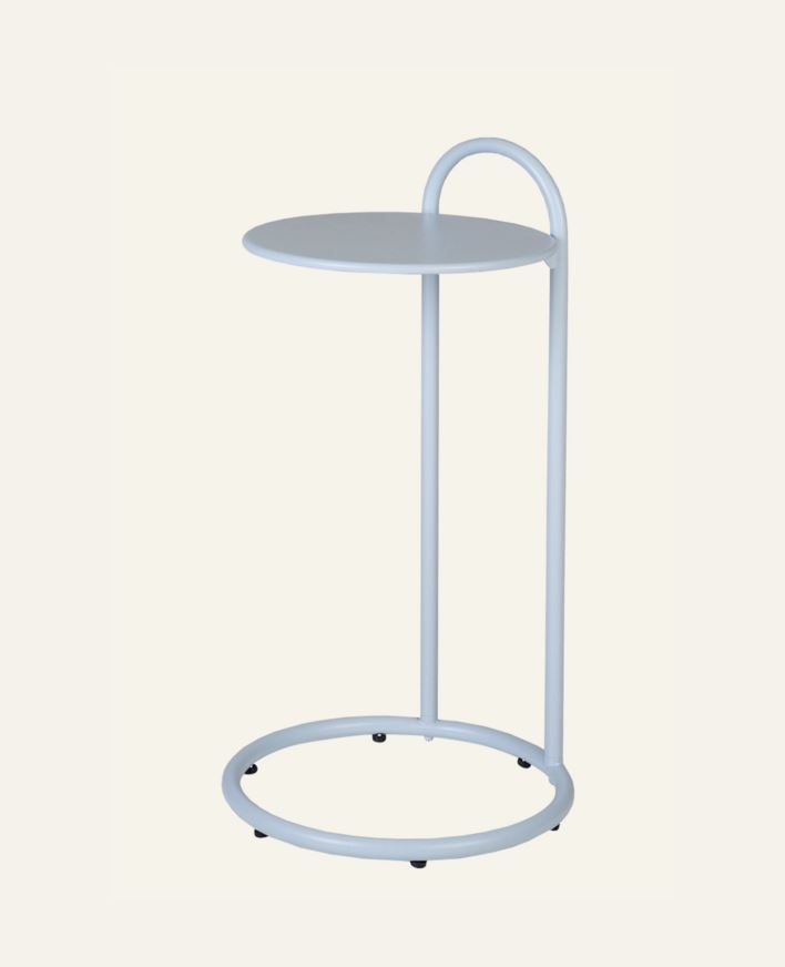 Sidobord gråblå - 72,5 cm ø35,8 gråblå - 1