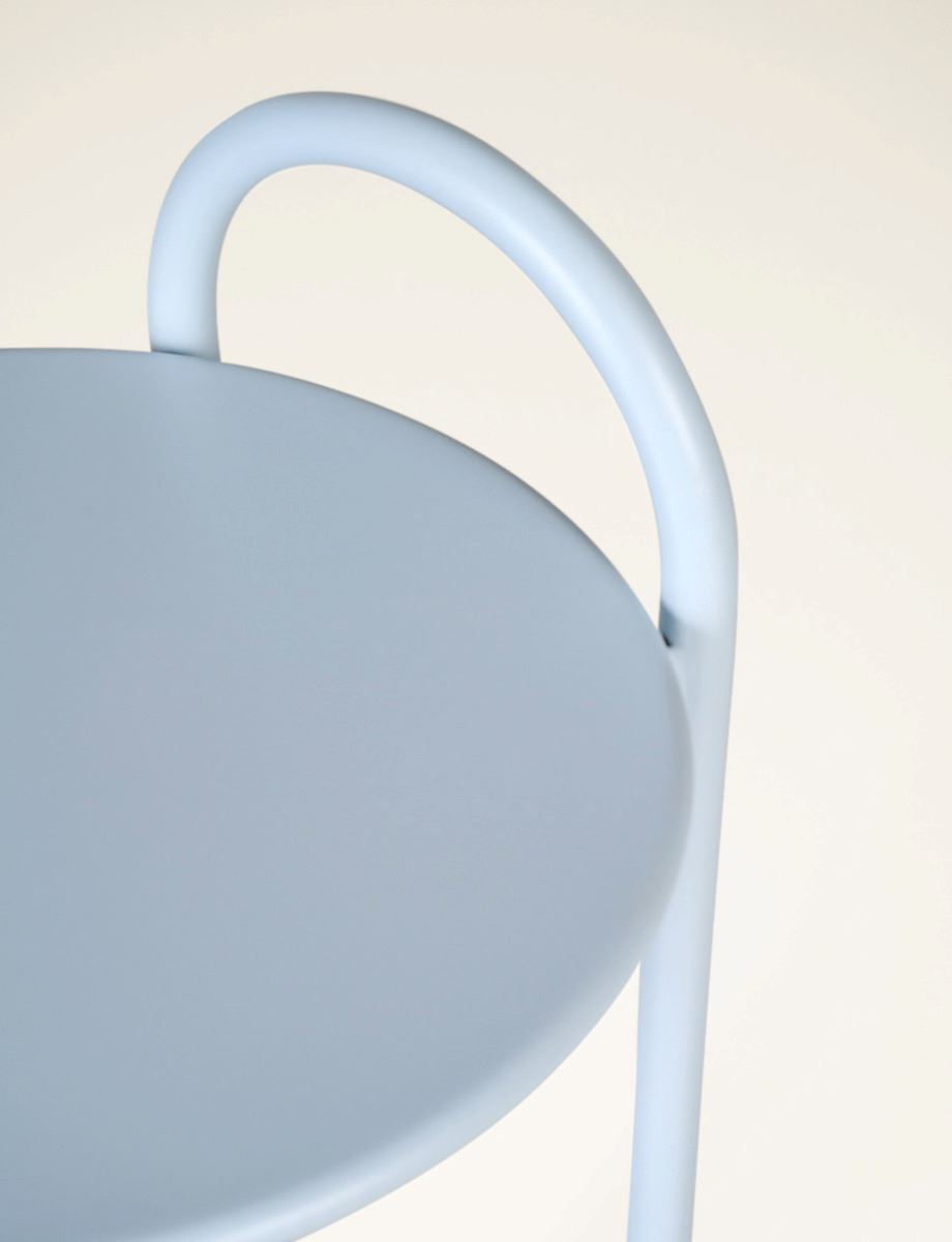 Sidobord gråblå - 2