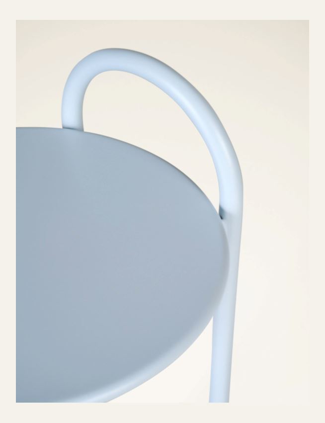 Sidobord gråblå - 2