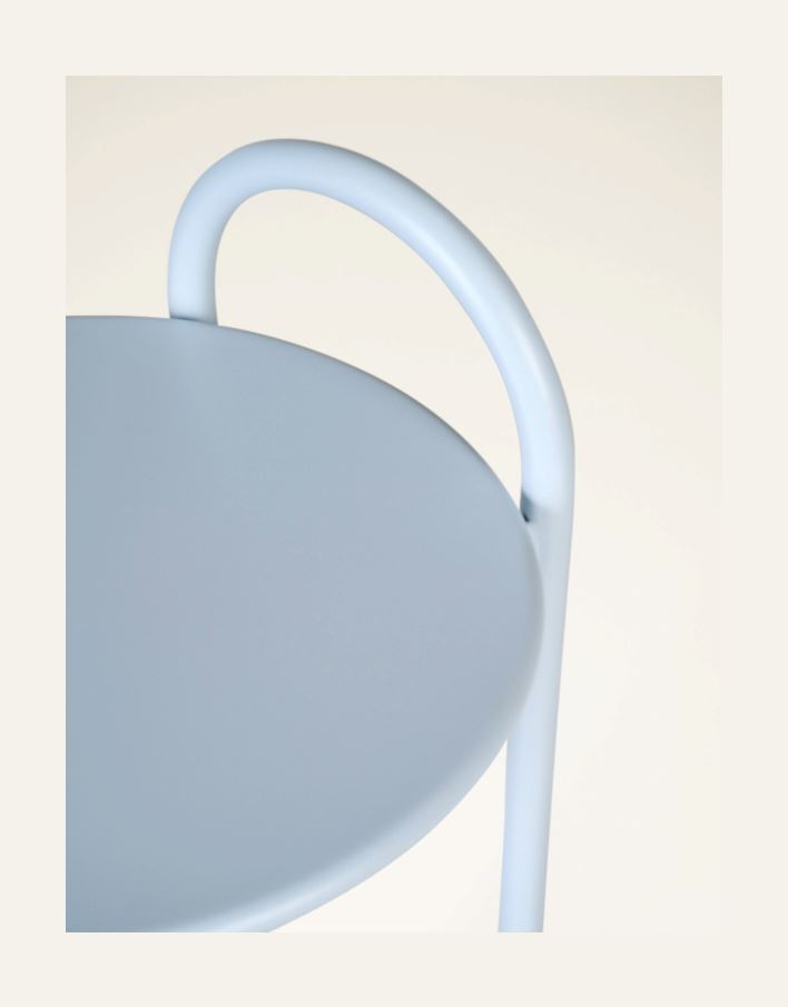 Sidobord gråblå - 2