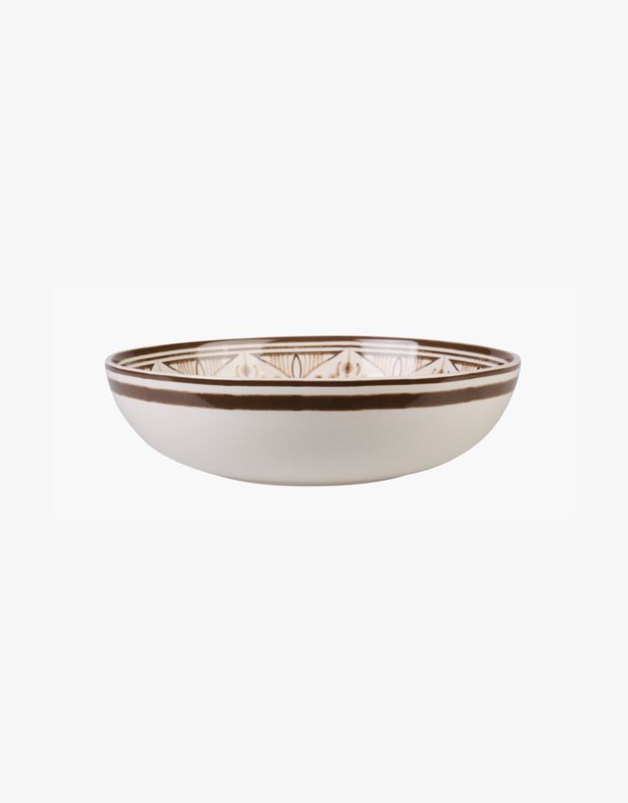 Salladsskål brun - ø29 cm brun - 1