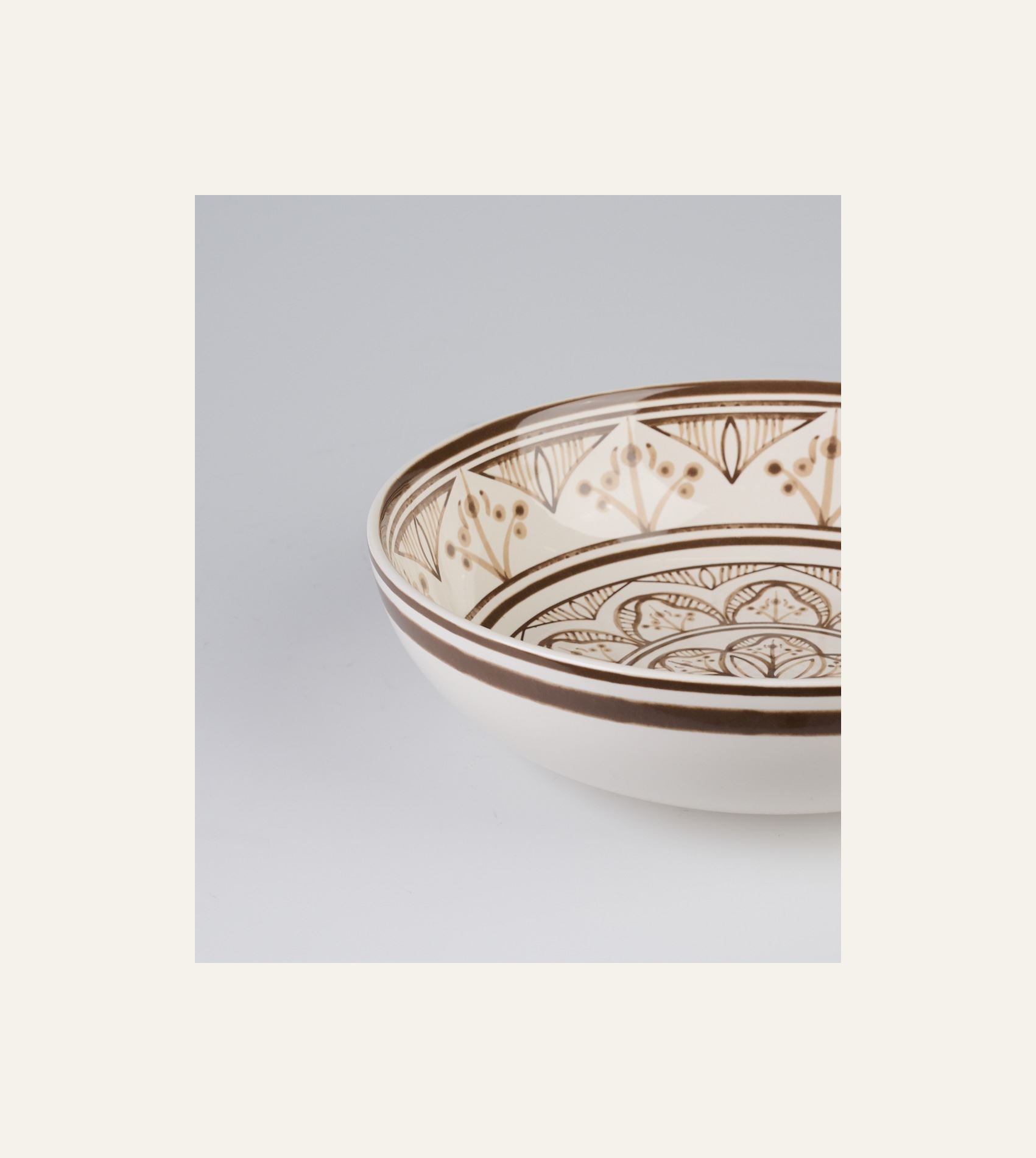 Salladsskål brun - 3