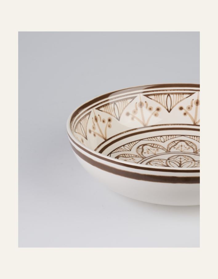 Salladsskål brun - 3